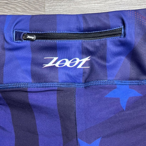 ZOOT Women's Ltd 3" Running Shorts - Limited Edition, Red White Blue, USA - XS - Picture 4 of 15